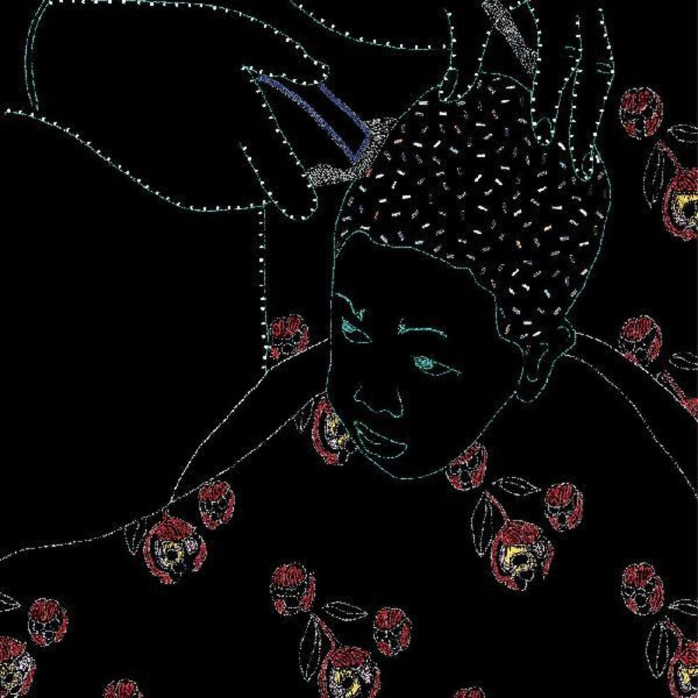 the album cover for Big Joanie - Back Home [Indie Exclusive Limited Edition Blue Seafoam Wave LP]