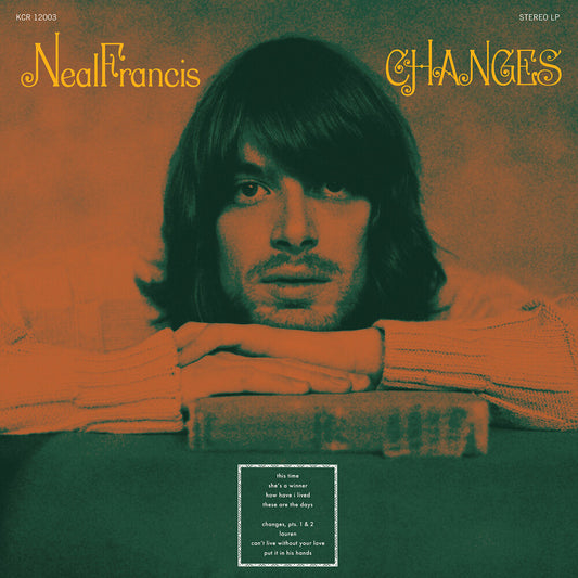 the album cover for Neal Francis - Changes [Colored Vinyl] (Teal) (Can)