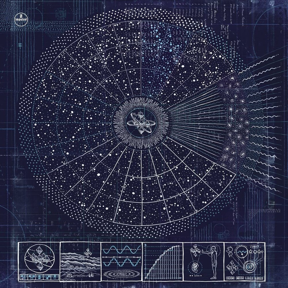 the album cover for The Comet Is Coming - Hyper-Dimensional Expansion Beam