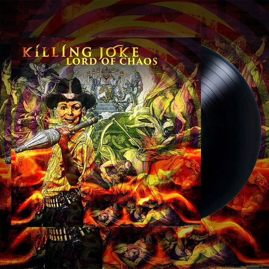 the album cover for Killing Joke - Lord Of Chaos - Black Vinyl