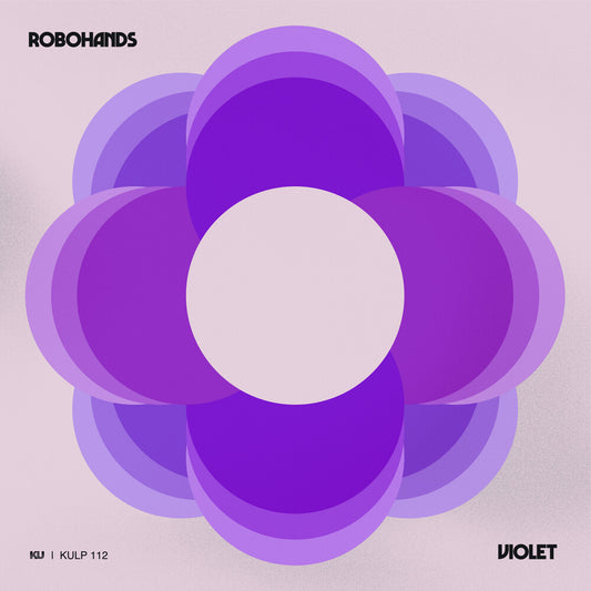 the album cover for Robohands - Violet [Indie Exclusive] Clear [Colored Vinyl] [Clear Vinyl] [Limited Edition] [Indie Exclusive]