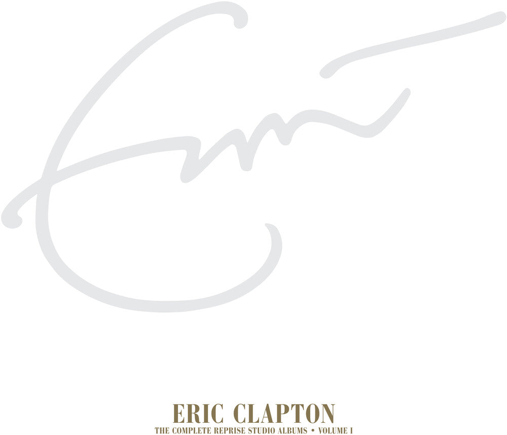 the album cover for Eric Clapton - The Complete Reprise Studio Albums, Vol. 1 [Limited Edition LP Box Set]