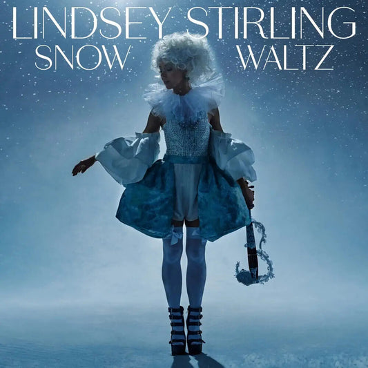 the album cover for Lindsey Stirling - Snow Waltz
