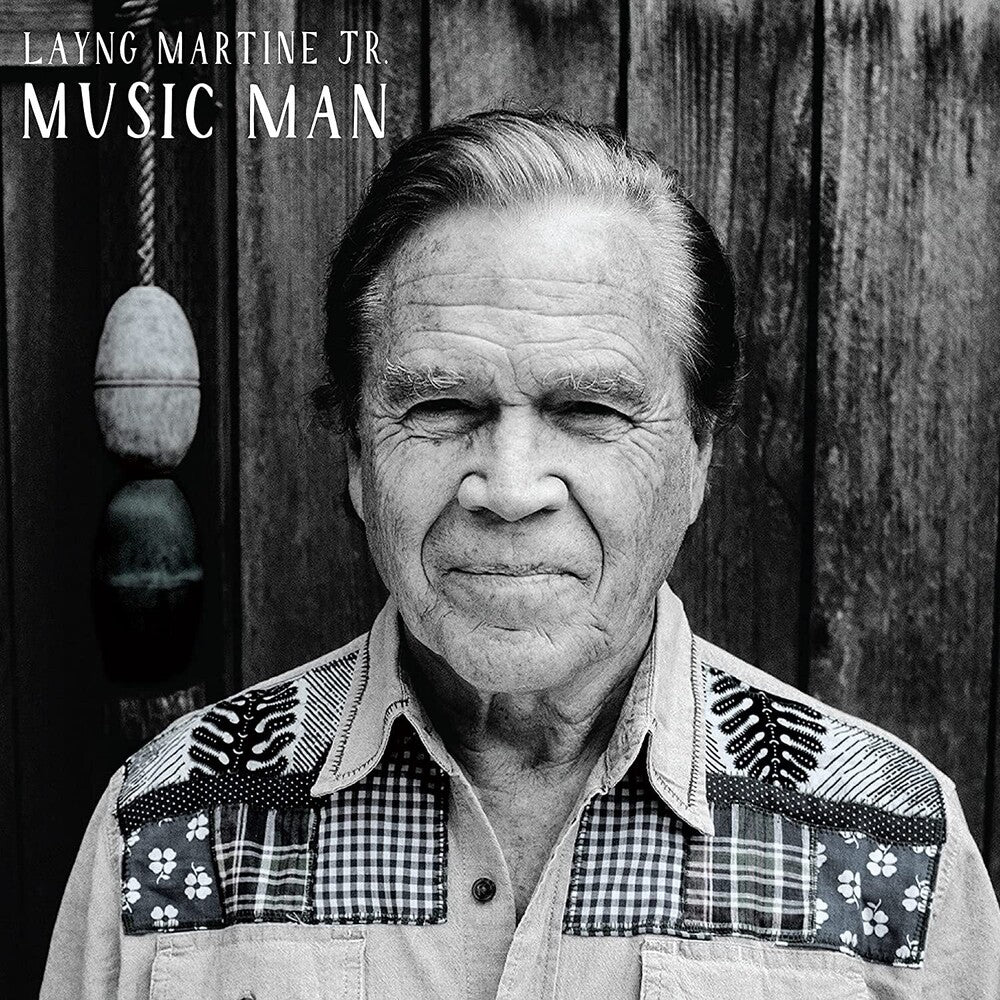 the album cover for Layng Martine  Jr. - Music Man [Limited Edition Silver LP]