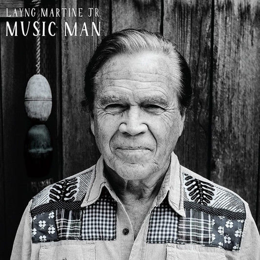 the album cover for Layng Martine  Jr. - Music Man [Limited Edition Silver LP]