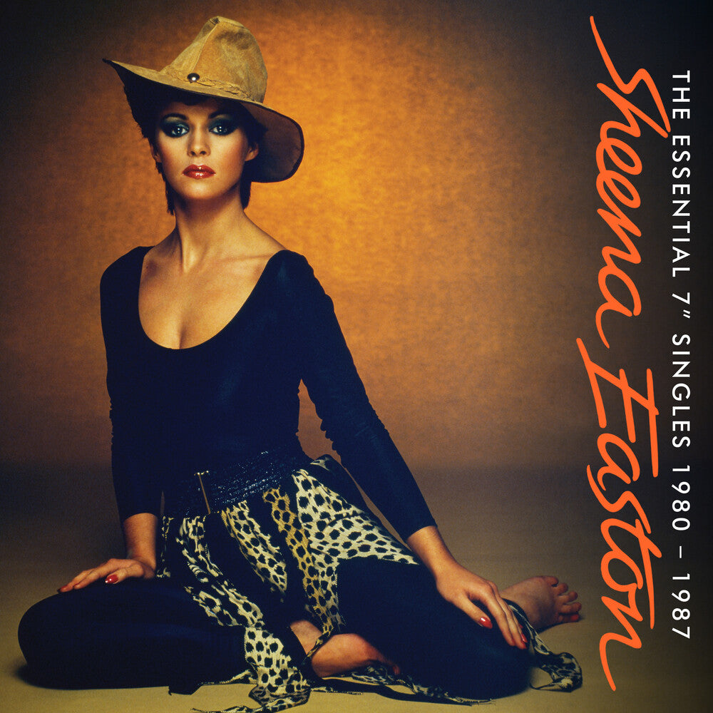 the album cover for Sheena Easton - Essential 7-Inch Singles [Clear Vinyl] (Red) (Wsv) [Indie Exclusive]