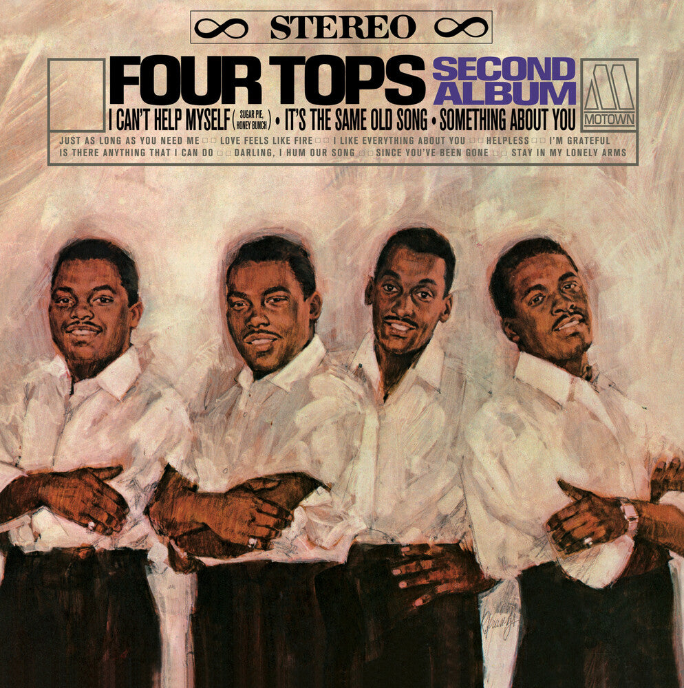 the album cover for The Four Tops - Second Album  [RSD Black Friday 2022]