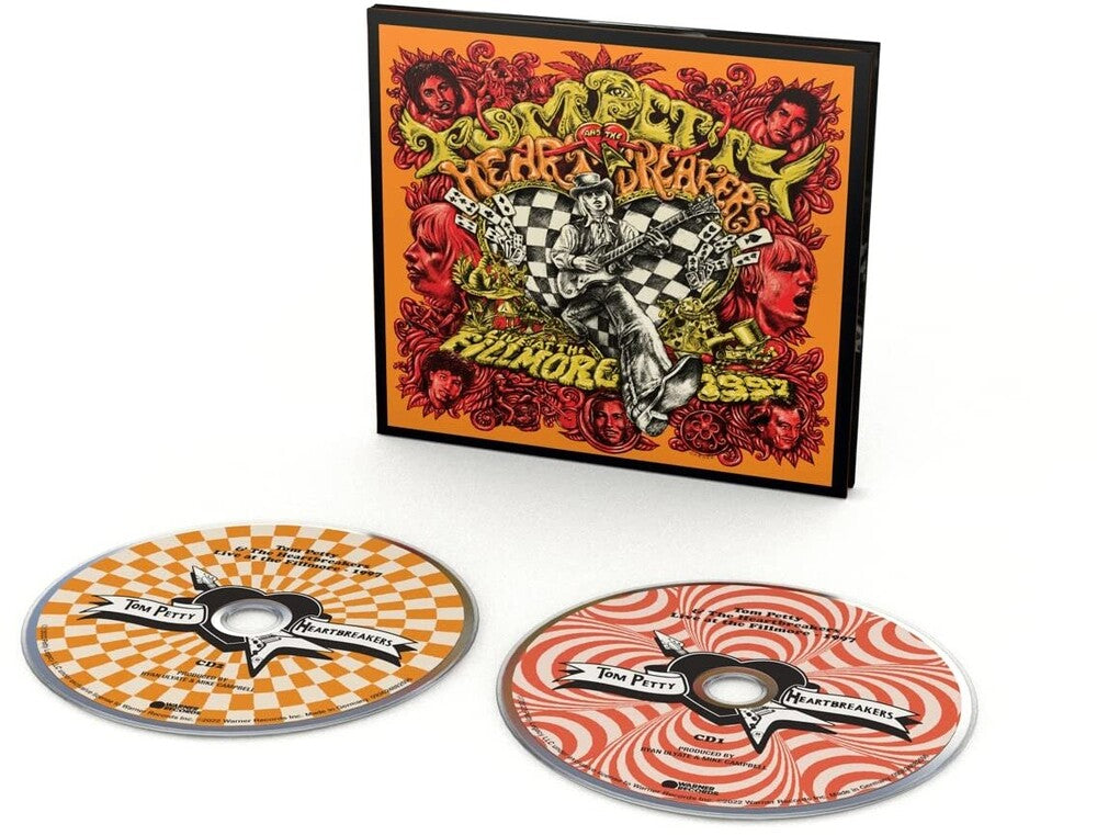 the album cover for Tom Petty & The Heartbreakers - Live At The Fillmore, 1997 [2CD]