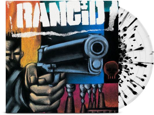 the album cover for Rancid - Rancid: 30th Anniversary Edition [Limited Edition White & Black Splatter LP]