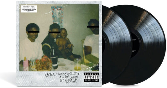 the album cover for Kendrick Lamar - good kid, m.A.A.d city: 10th Anniversary Edition [2 LP]