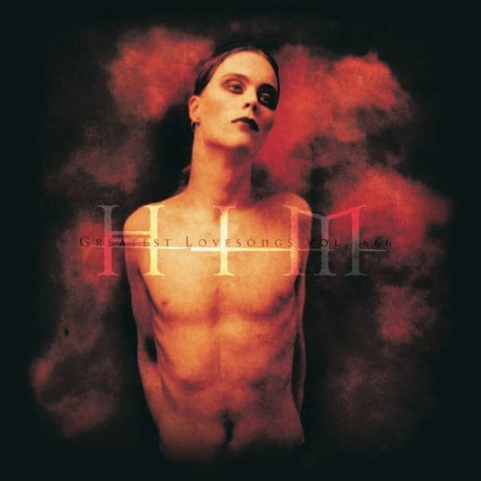 the album cover for Him - Greatest Love Songs Vol 666