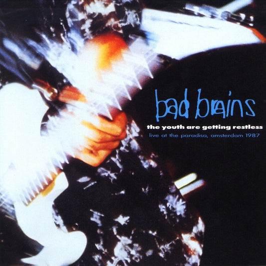 the album cover for Bad Brains - The Youth Are Getting Restless
