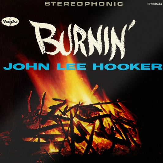 the album cover for John Lee Hooker - Burnin': 60th Anniversary Edition [LP]