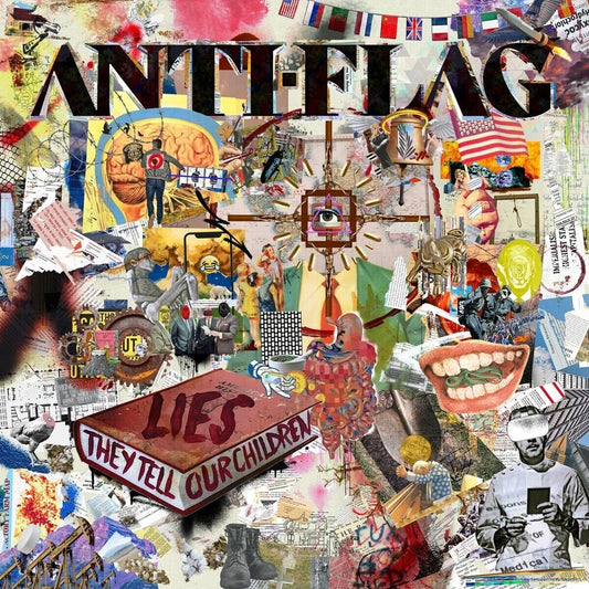 the album cover for Anti-Flag - Lies They Tell Our Children