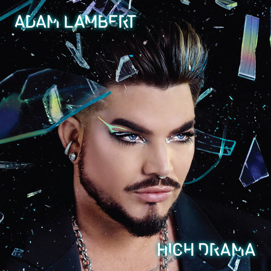 the album cover for Adam Lambert - High Drama