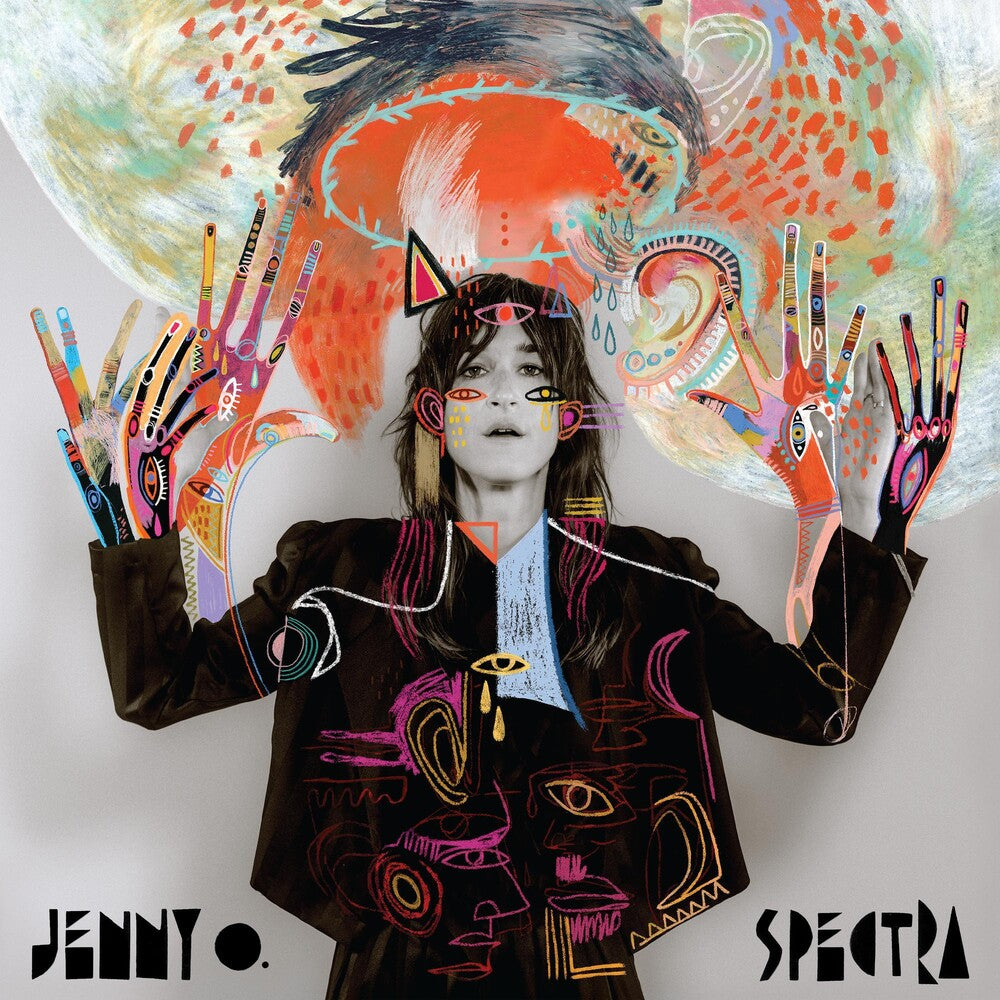 the album cover for Jenny O - Spectra [Indie Exclusive Limited Edition California Pink LP]