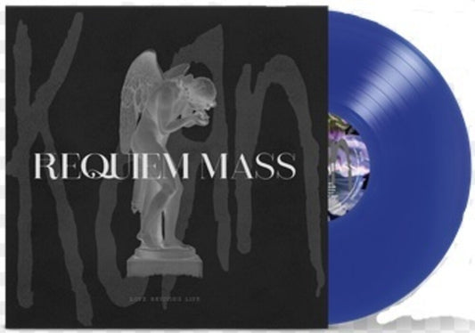 the album cover for Korn - Requiem Mass [Limited Edition Bluejay LP]