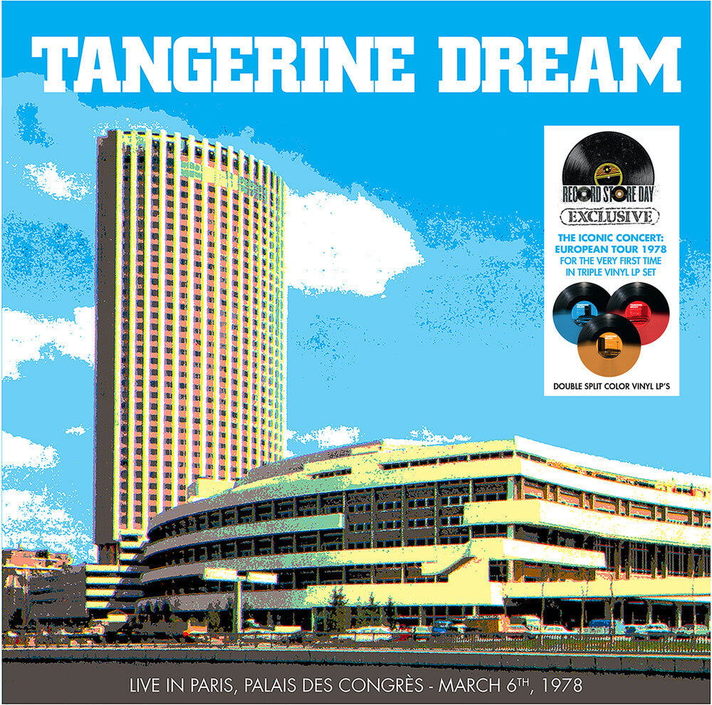 the album cover for Tangerine Dream - Live in Paris, Palais Des Congres [RSD 2023] []