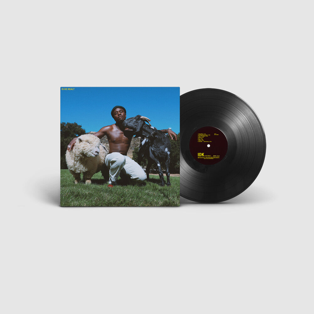 the album cover for IDK - Is He Real? [LP]