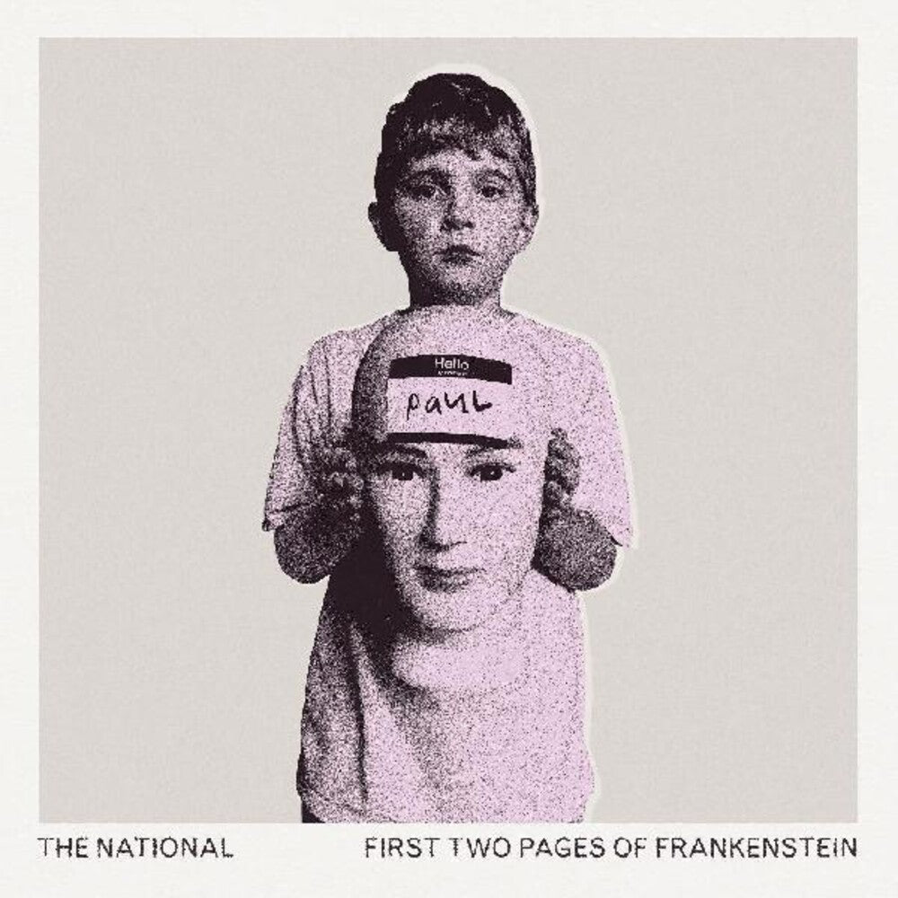 the album cover for The National - First Two Pages of Frankenstein