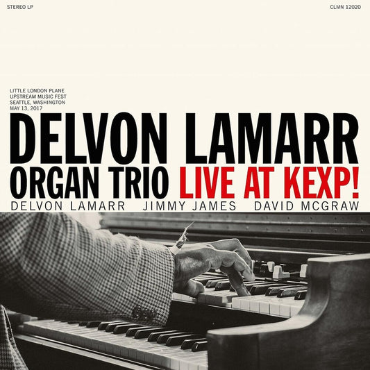 the album cover for Delvon Lamarr  Organ Trio - Live At Kexp [Colored Vinyl] (Org) (Can)