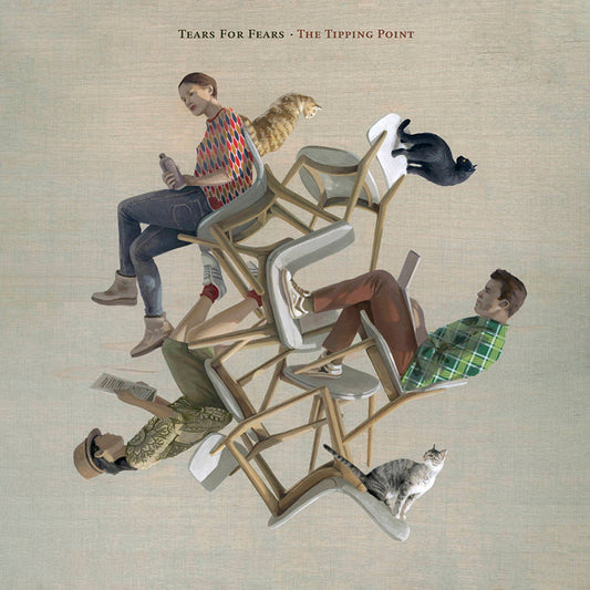 the album cover for Tears For Fears - The Tipping Point [Indie Exclusive Limited Edition CD + Litho Print]