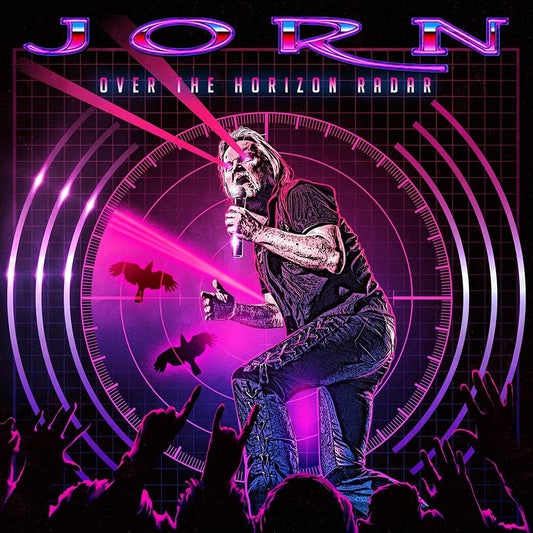 the album cover for Jorn - Over The Horizon Radar [Indie Exclusive Limited Edition Blue 2LP]