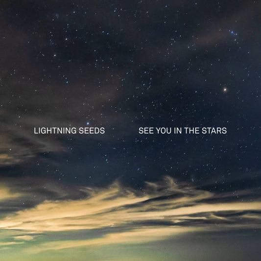 the album cover for Lightning Seeds - See You In The Stars [Indie Exclusive Limited Edition Midnight Blue Smoky LP]