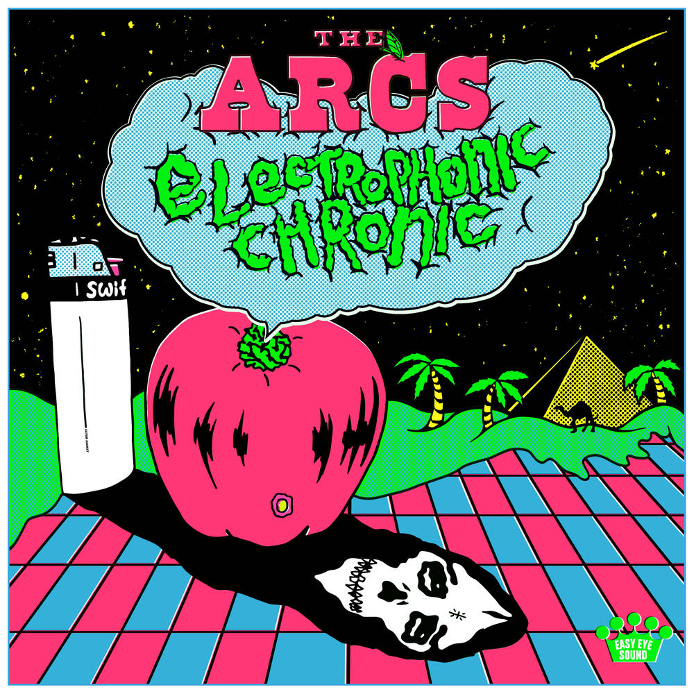 the album cover for The Arcs - Electrophonic Chronic [Indie Exclusive Limited Edition CD + Patch]