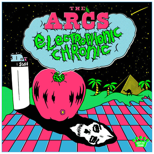 the album cover for The Arcs - Electrophonic Chronic [Indie Exclusive Limited Edition CD + Patch]