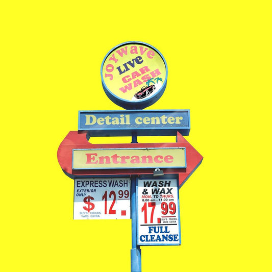 the album cover for Joywave - Live [Indie Exclusive Limited Edition Apple & Sky Blue 2 LP]