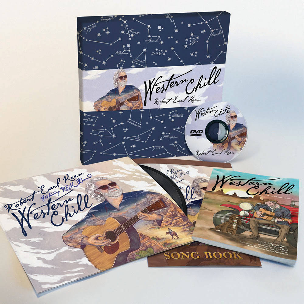 the album cover for Robert Earl Keen - Western Chill [Collectors Edition Box Set]