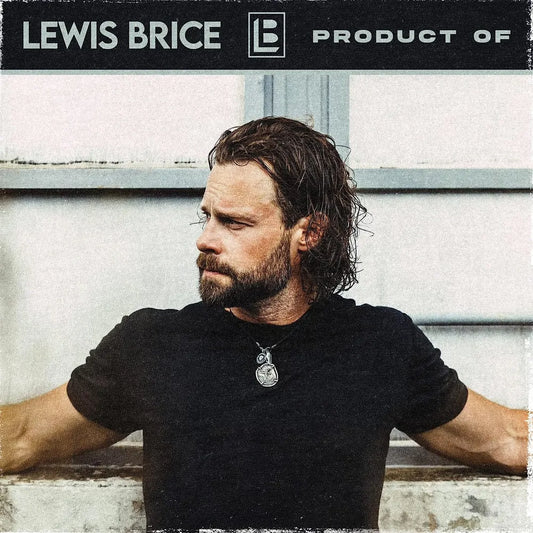 the album cover for Lewis Brice - Product Of [Indie Exclusive Limited Edition Hunter Orange LP]