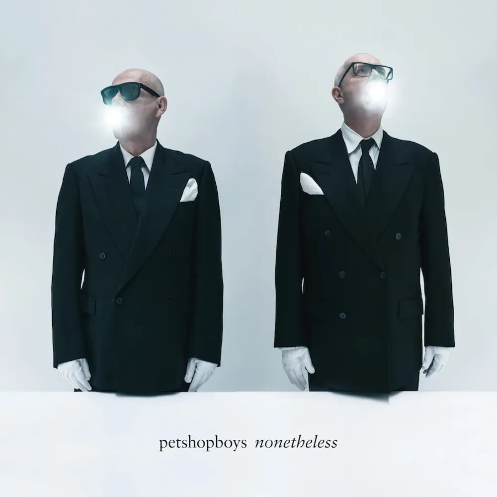 the album cover for Pet Shop Boys - nonetheless [Indie Exclusive Opaque Gray LP]