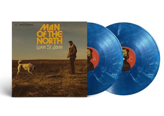 the album cover for Liam St. John - Man Of The North