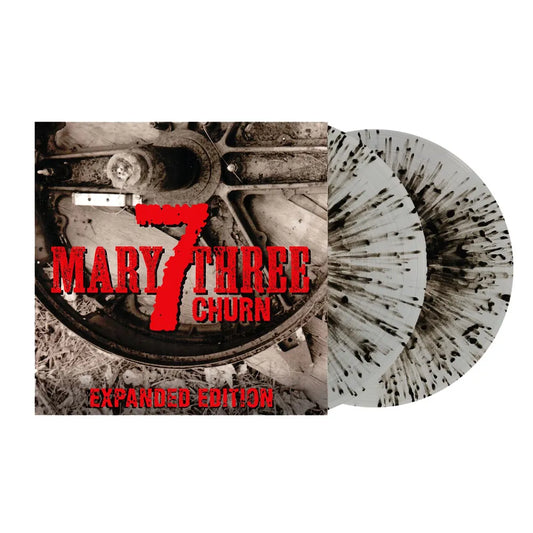 the album cover for Seven Mary Three - Churn -  [Milky Clear w/Black Splatter 2LP]