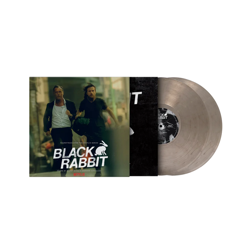 the album cover for Danny Bensi - Black Rabbit - O.S.T. [180g Colored Vinyl]