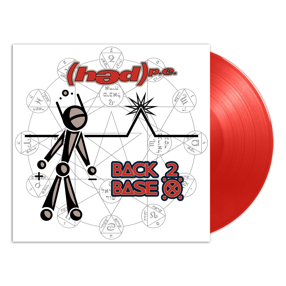 the album cover for (Hed) P.E. - Back 2 Base X [Indie Exclusive Red]