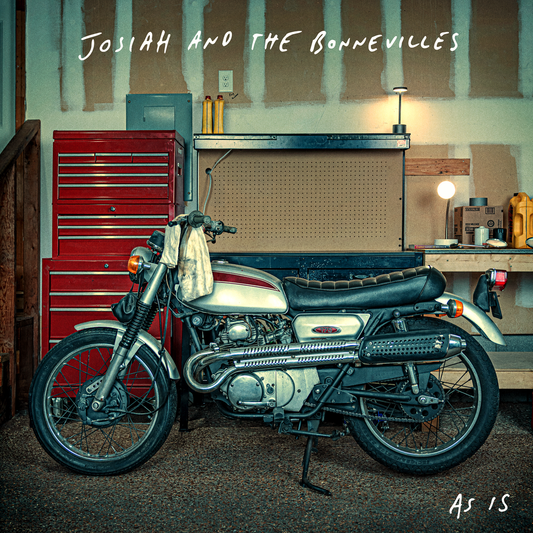 the album cover for Josiah and the Bonnevilles - As Is
