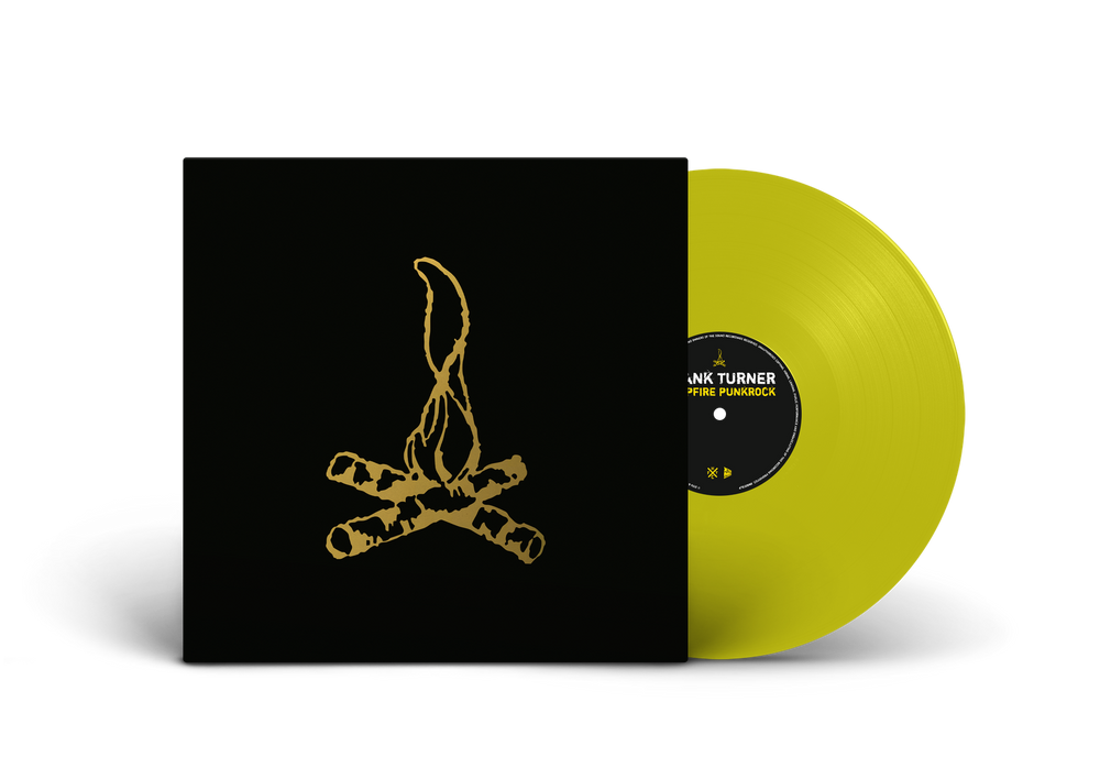 the album cover for Frank Turner - Campfire Punkrock 20 [Indie Exclusive Transparent Yellow]
