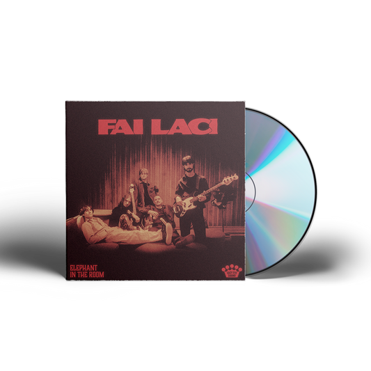 the album cover for Fai Laci - Elephant In The Room