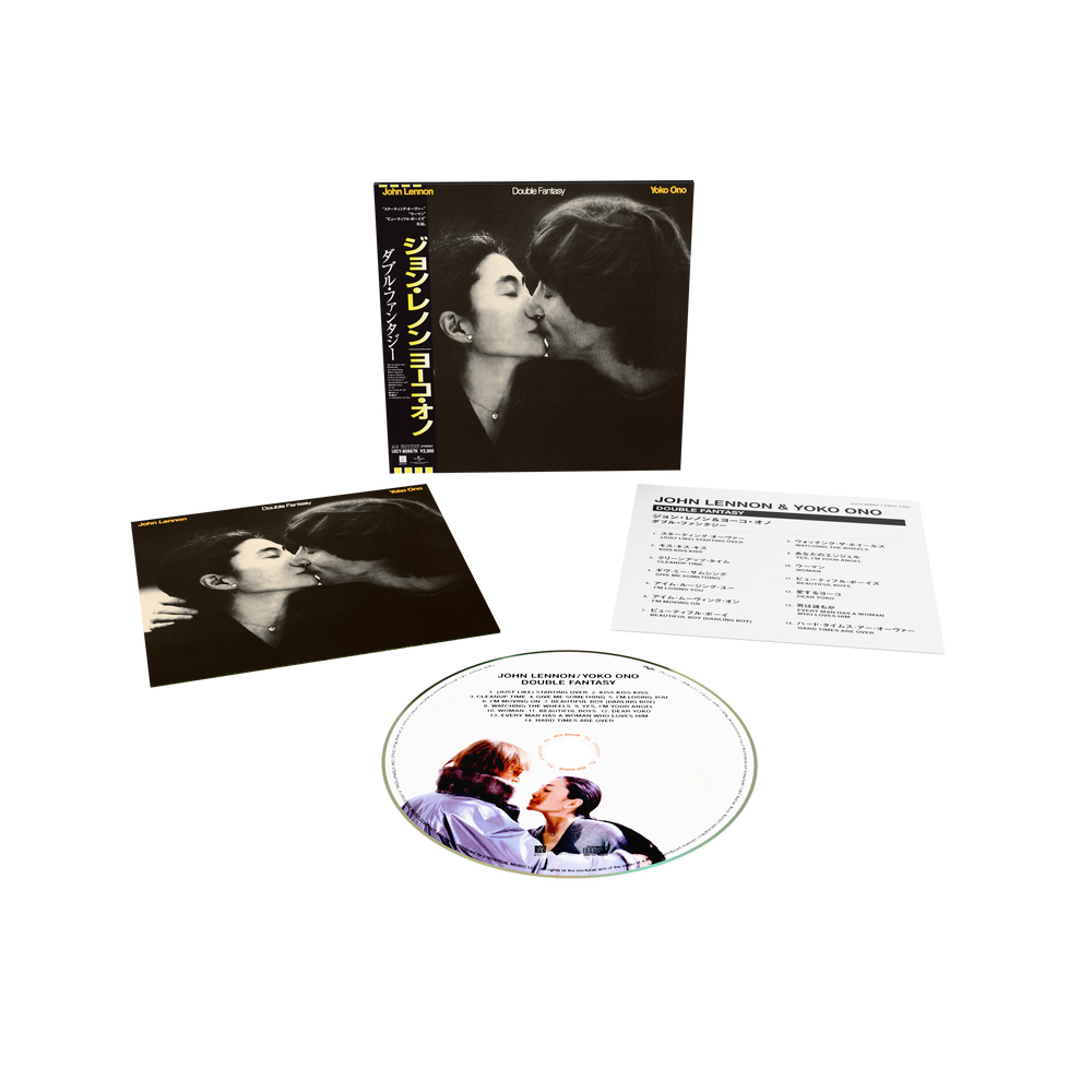 the album cover for John Lennon  / Yoko Ono - Double Fantasy [SHM-CD]