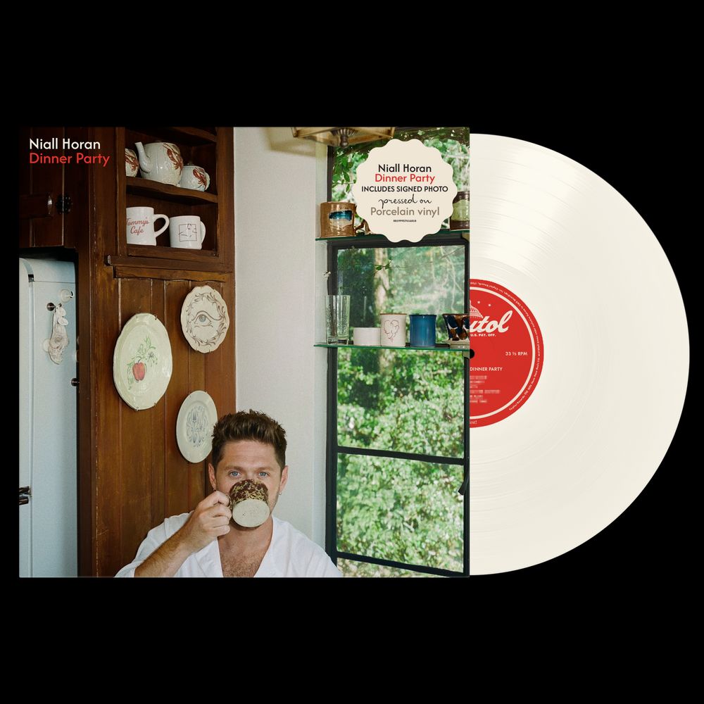 the album cover for Niall Horan - Dinner Party [Indie Exclusive Porcelain LP with Signed Insert]