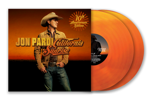 the album cover for Jon Pardi - California Sunrise - 10th Anniversary Edition [Sunrise]