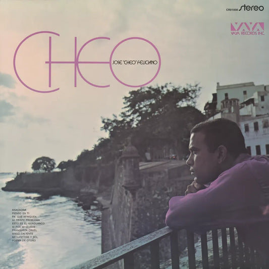 the album cover for Cheo Feliciano - Cheo [180g Black Vinyl with paper wrapped jacket]