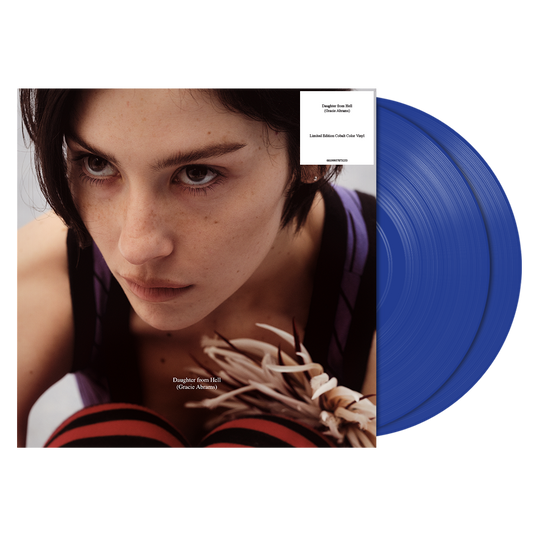 the album cover for Gracie Abrams - Daughter From Hell [Cobalt]