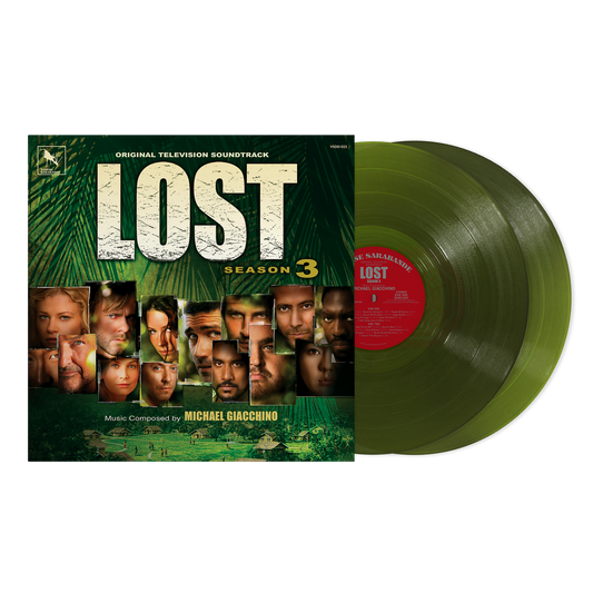 the album cover for Michael Giacchino - Lost Season 3 [Translucent Forest Green]