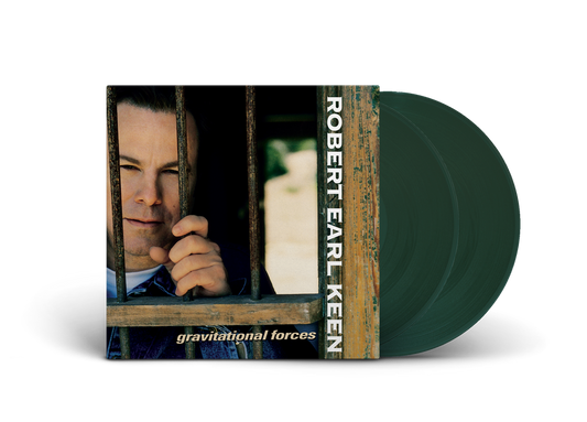 the album cover for Robert Earl Keen - Gravitational Forces [Forest Green]
