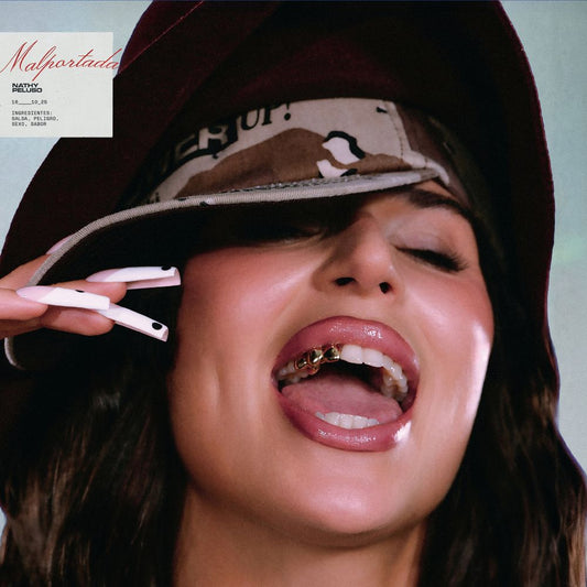 the album cover for Nathy Peluso - MALPORTADA [Highlighter Yellow]