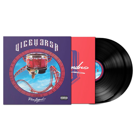 the album cover for Rauw Alejandro - Vice Versa